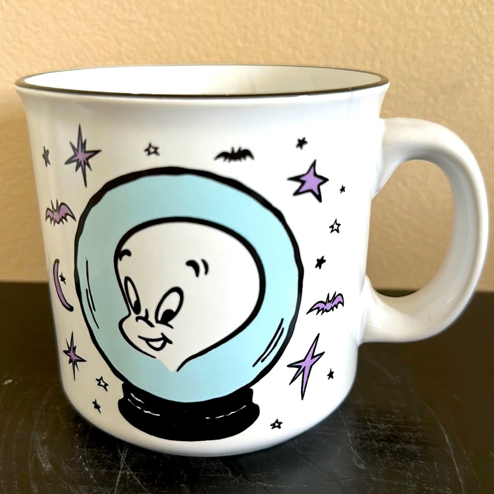 Casper The Friendly Ghost 20 oz white ceramic mug ☕️